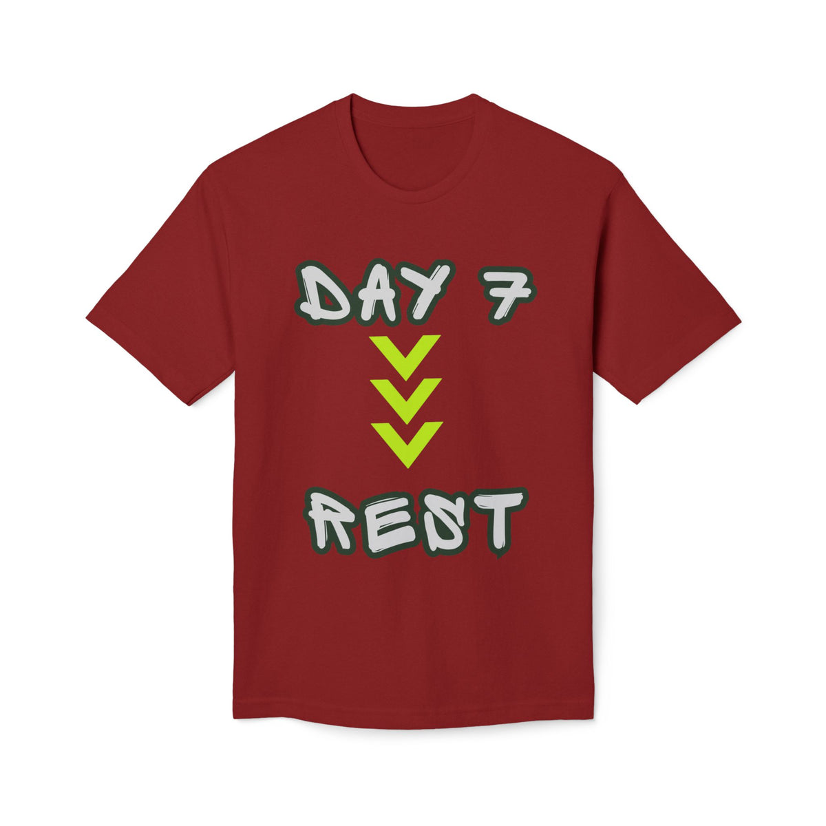 Day 7 Rest T-Shirt — Genesis 2:2 Faith & Sabbath Shirt