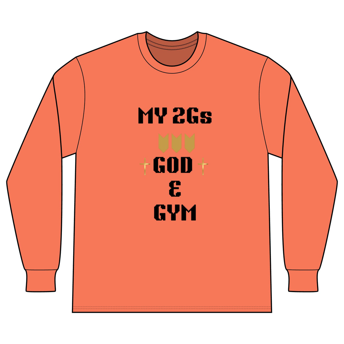 Faith and Fitness Long Sleeve T-shirt