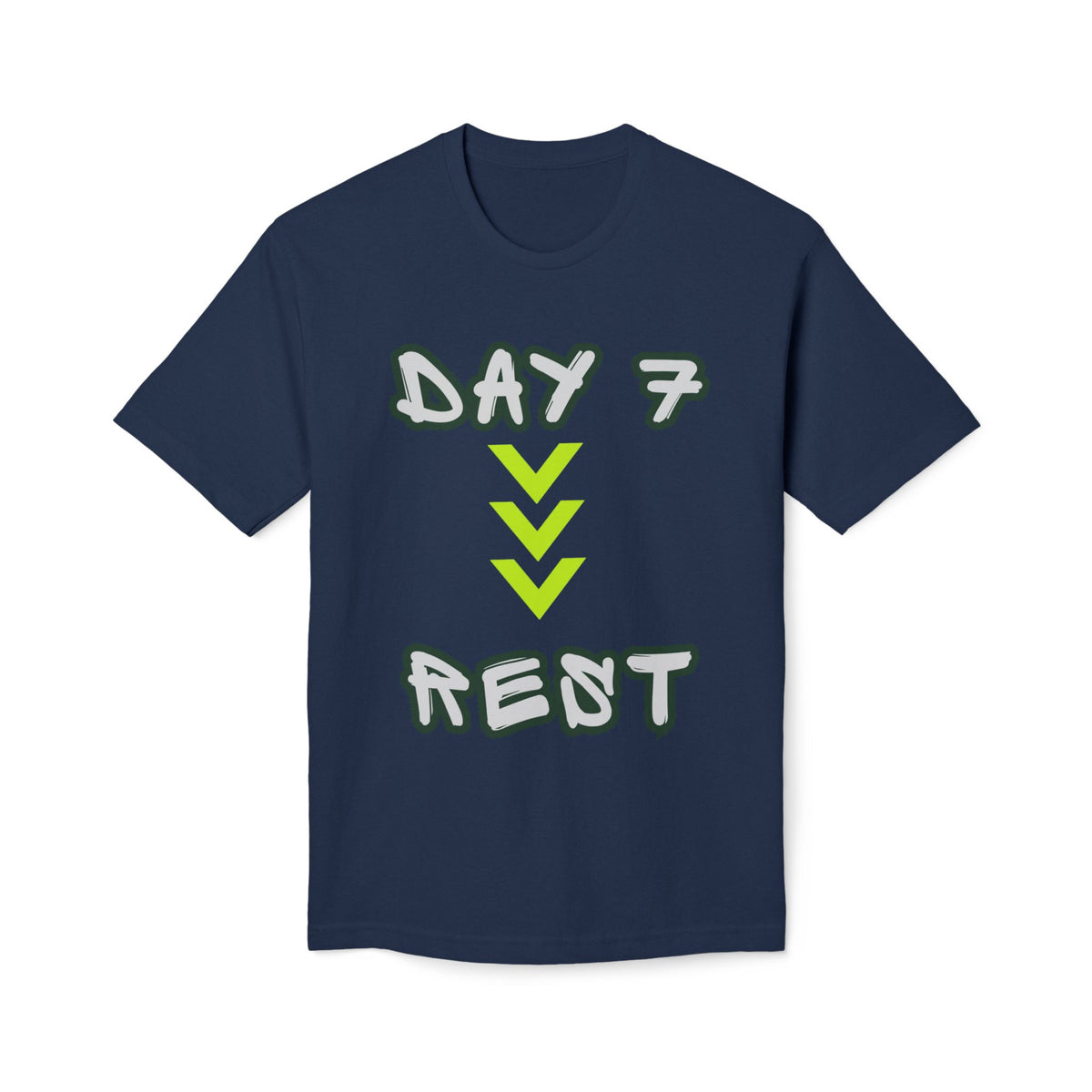 Day 7 Rest T-Shirt — Genesis 2:2 Faith & Sabbath Shirt