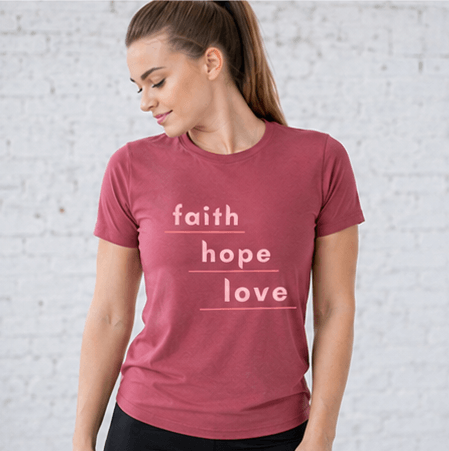 Faith Hope Love T-Shirt