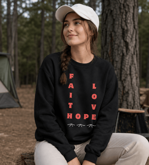 Christian faith sweatshirt