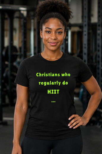 Christian workout t-shirt