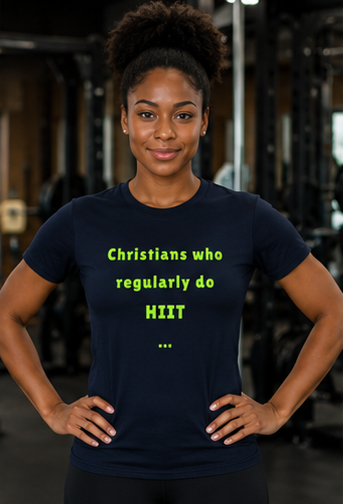 Christian workout t-shirt