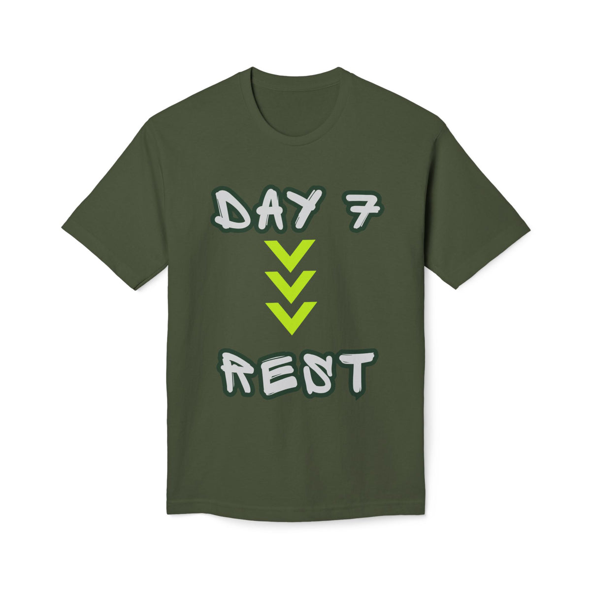 Day 7 Rest T-Shirt — Genesis 2:2 Faith & Sabbath Shirt