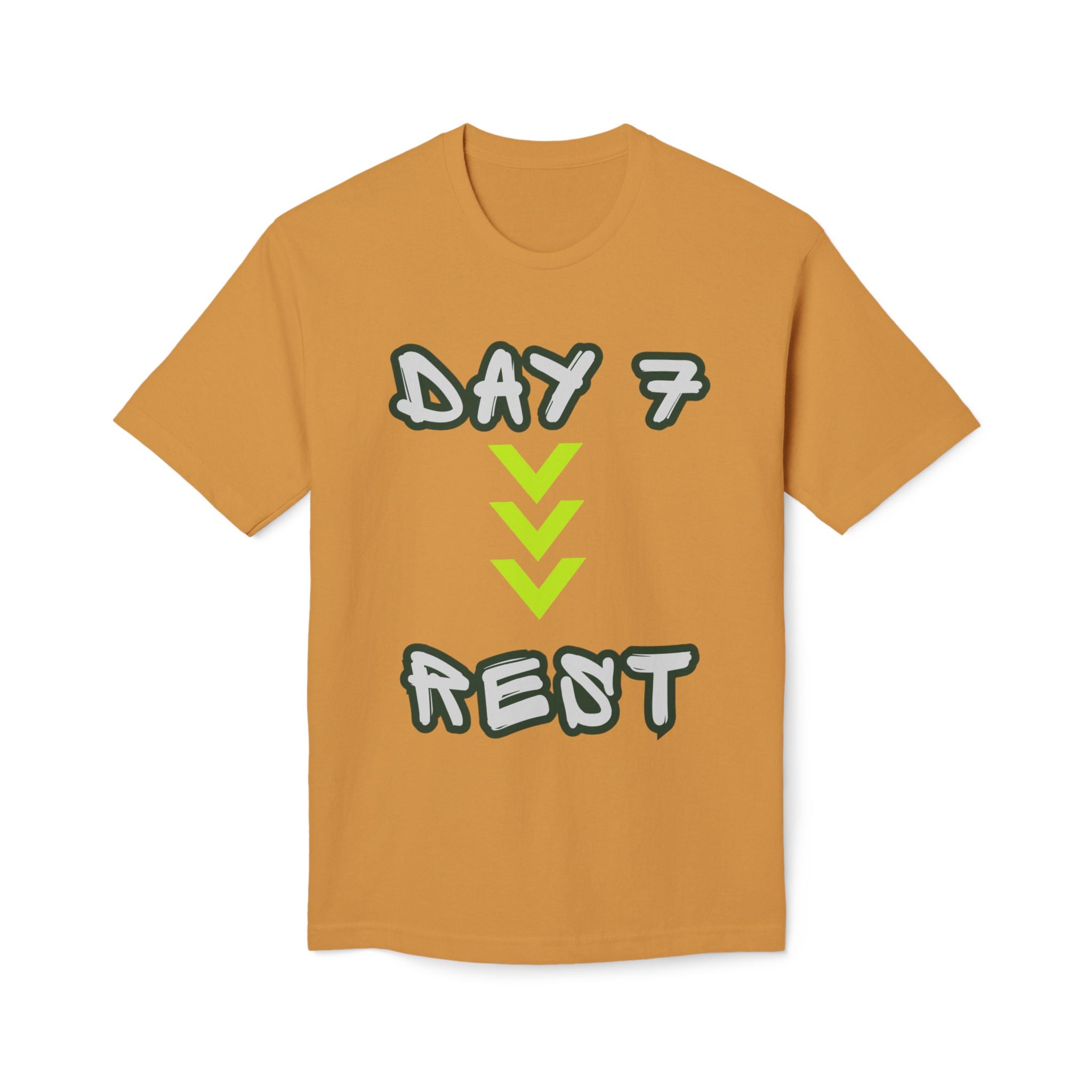 Day 7 Rest T-Shirt — Genesis 2:2 Faith & Sabbath Shirt