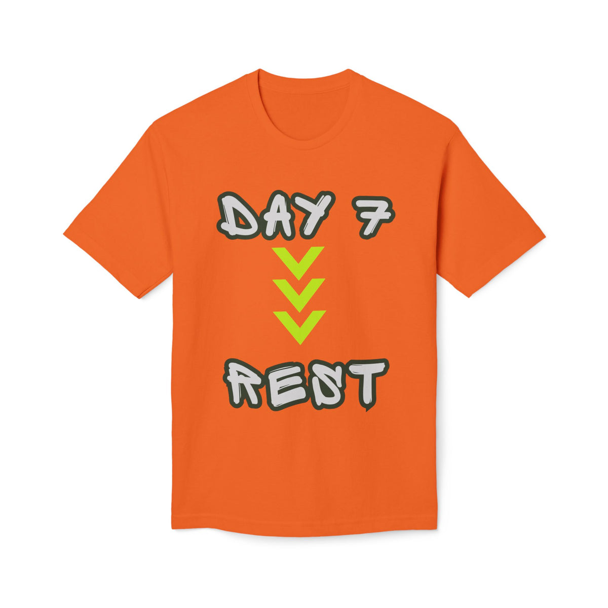 Day 7 Rest T-Shirt — Genesis 2:2 Faith & Sabbath Shirt