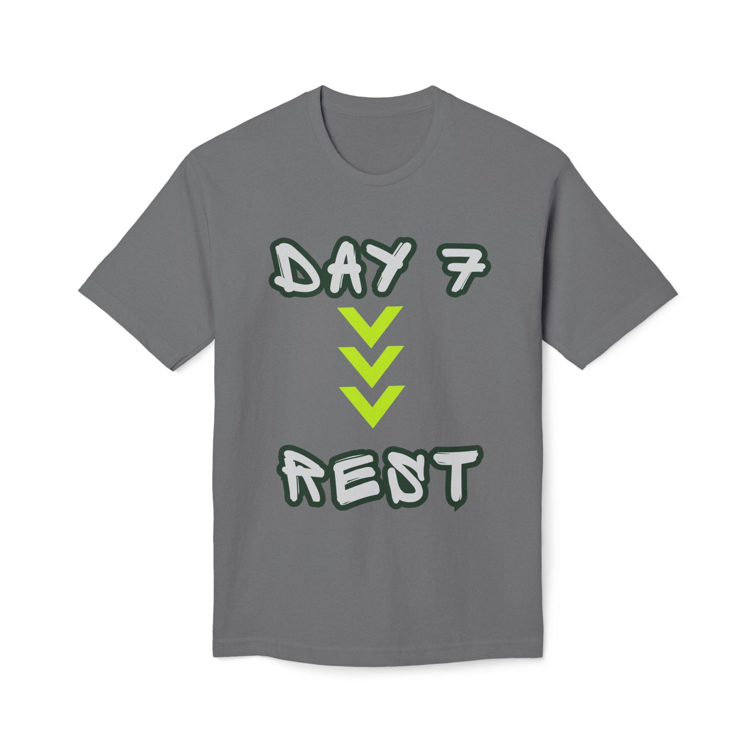 Day 7 Rest T-Shirt — Genesis 2:2 Faith &amp; Sabbath Shirt