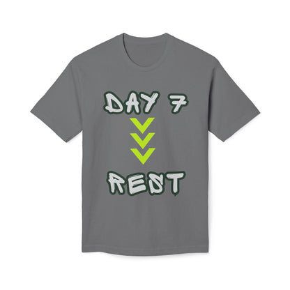 Day 7 Rest T-Shirt — Genesis 2:2 Faith &amp; Sabbath Shirt