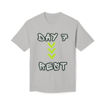 Day 7 Rest T-Shirt — Genesis 2:2 Faith &amp; Sabbath Shirt