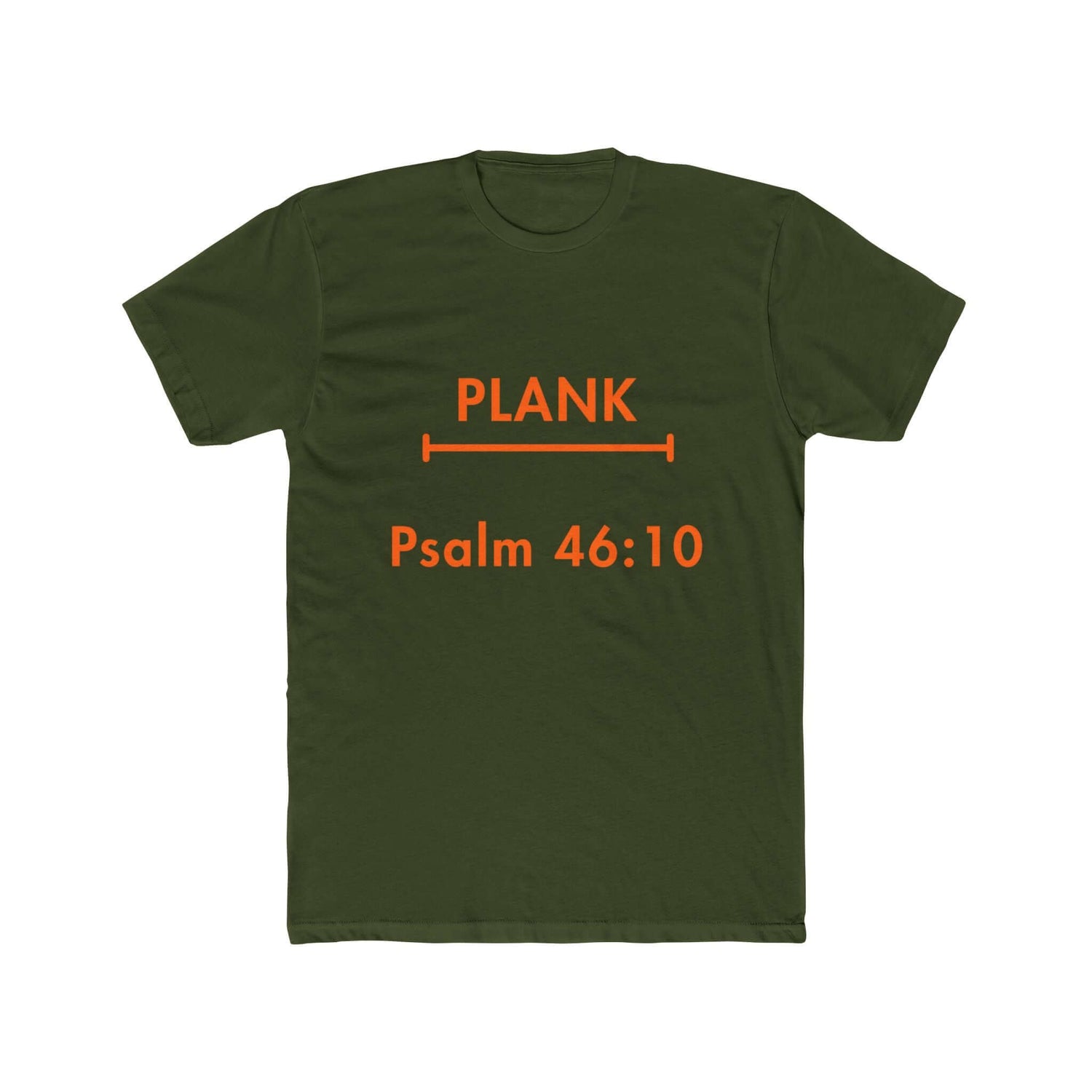 Christian Fitness - Plank T-shirt