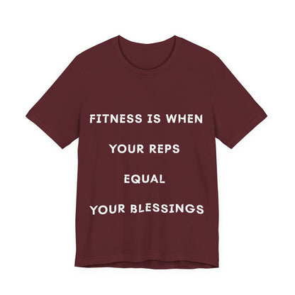 Christian Fitness Motivation T-shirt