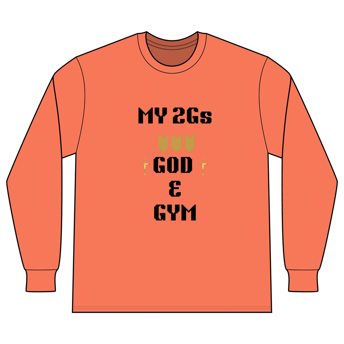 Faith and Fitness Long Sleeve T-shirt