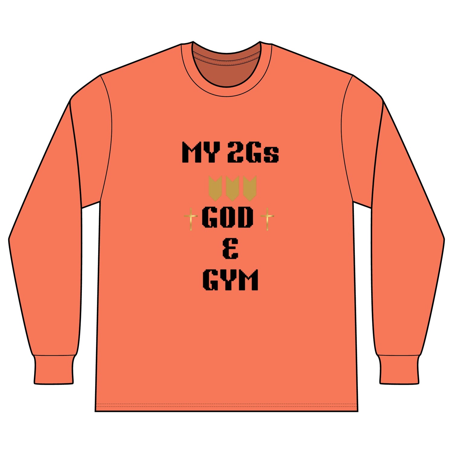 Faith and Fitness Long Sleeve T-shirt