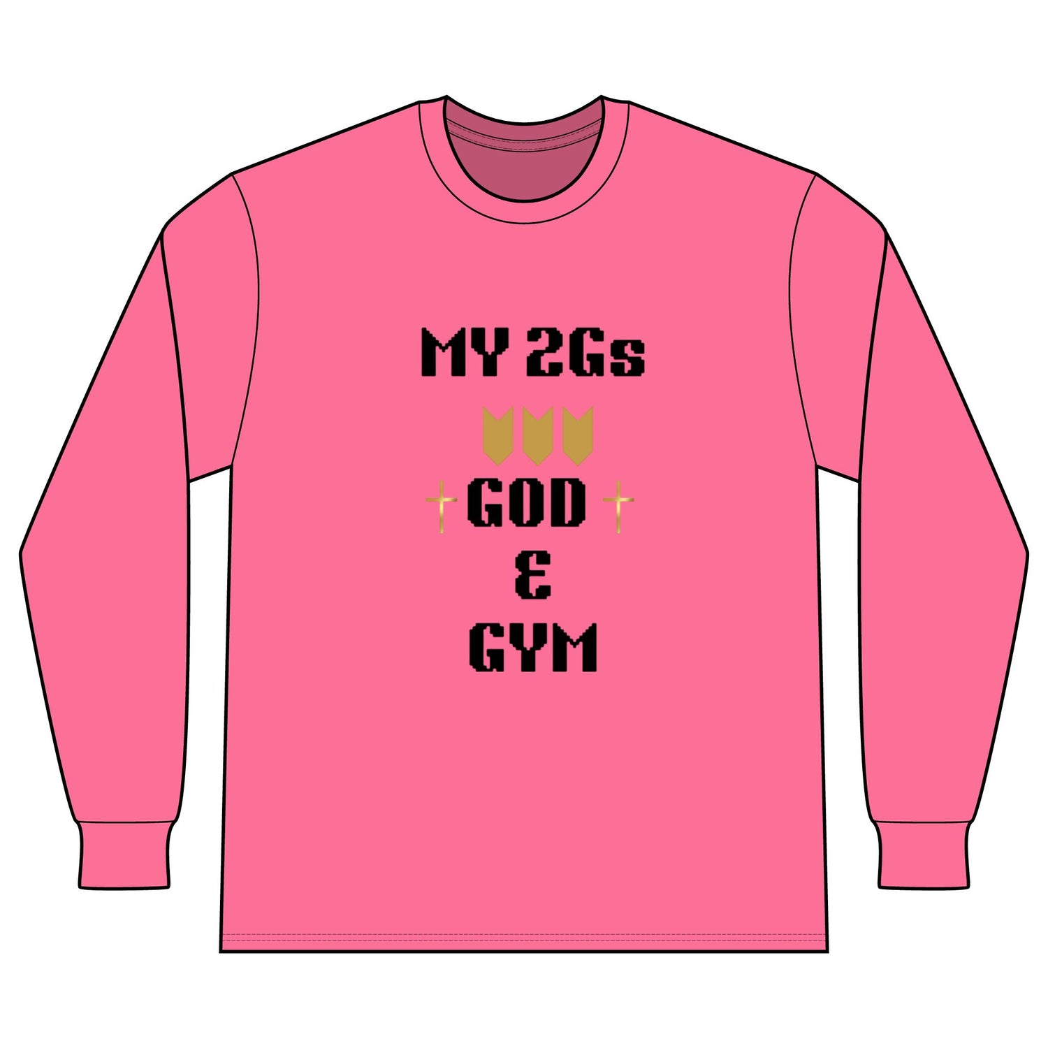 Faith and Fitness Long Sleeve T-shirt