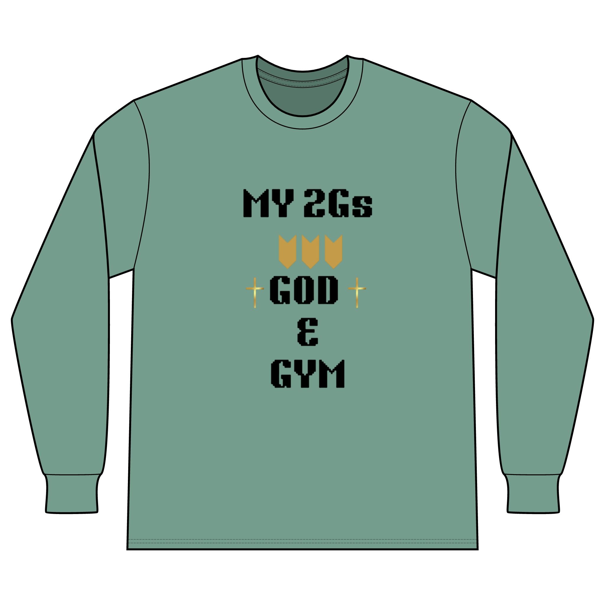 Faith and Fitness Long Sleeve T-shirt