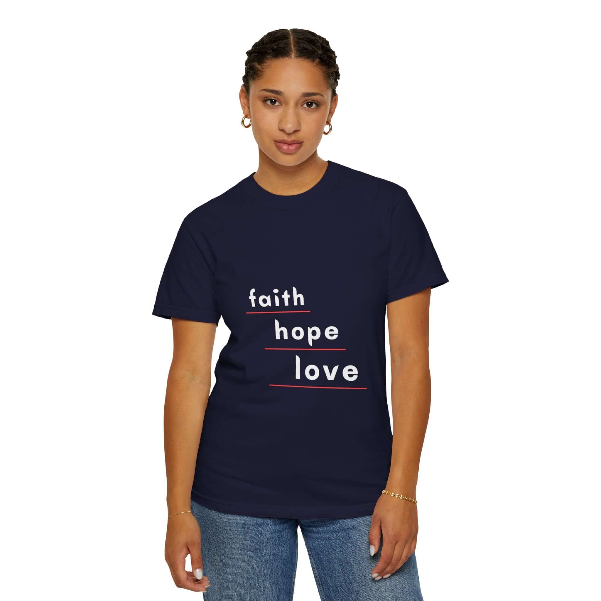 Faith Hope Love T-Shirt  