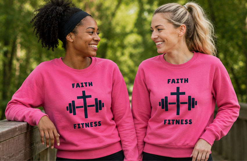 Faith and Fitness Sweatshirt