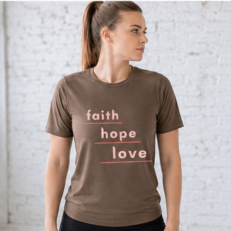 Faith Hope Love T-Shirt  