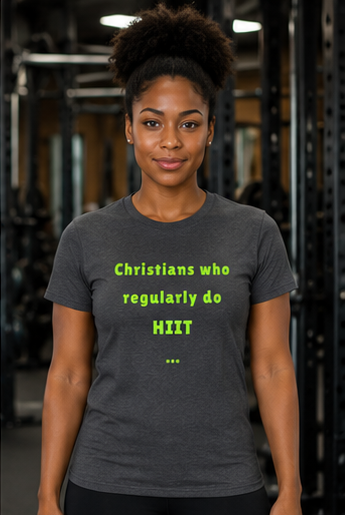 Christian workout t-shirt