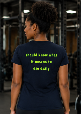 Christian workout t-shirt