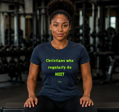 Christian workout t-shirt