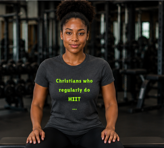 Christian workout t-shirt