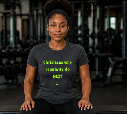 Christian workout t-shirt