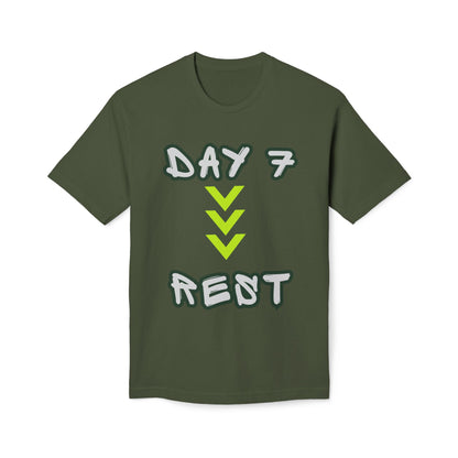 Day 7 Rest T-Shirt — Genesis 2:2 Faith &amp; Sabbath Shirt
