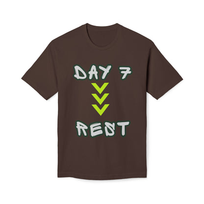Day 7 Rest T-Shirt — Genesis 2:2 Faith &amp; Sabbath Shirt