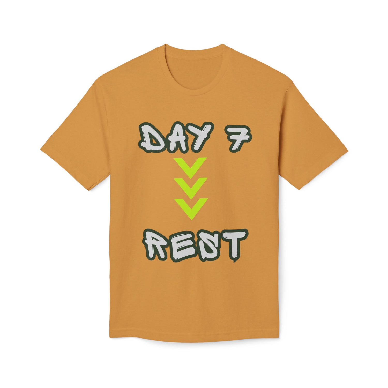 Day 7 Rest T-Shirt — Genesis 2:2 Faith &amp; Sabbath Shirt