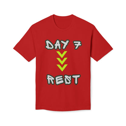 Day 7 Rest T-Shirt — Genesis 2:2 Faith &amp; Sabbath Shirt
