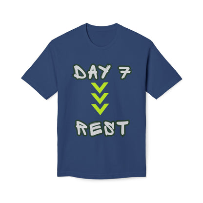 Day 7 Rest T-Shirt — Genesis 2:2 Faith &amp; Sabbath Shirt