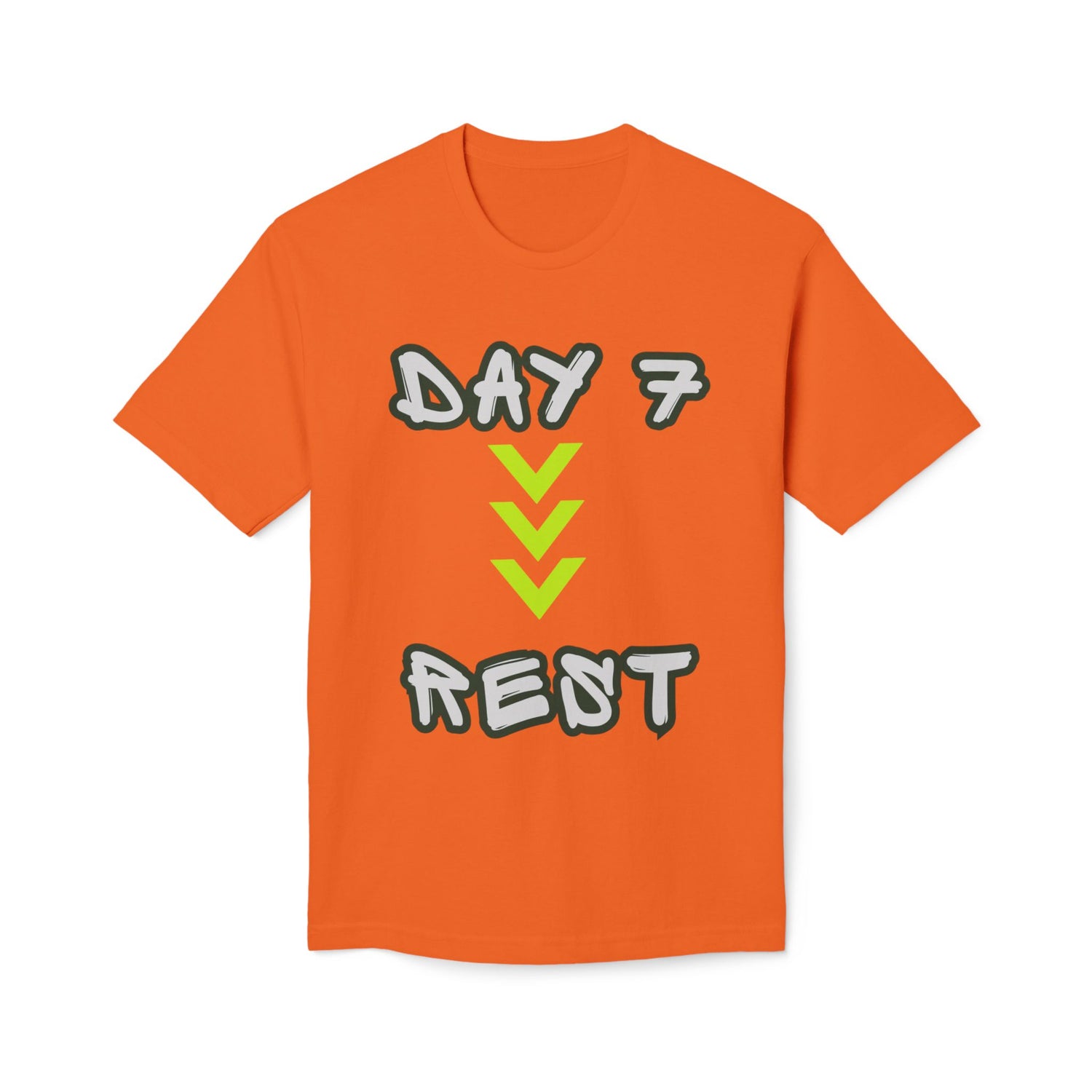 Day 7 Rest T-Shirt — Genesis 2:2 Faith &amp; Sabbath Shirt