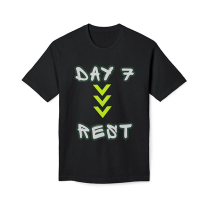 Day 7 Rest T-Shirt — Genesis 2:2 Faith &amp; Sabbath Shirt